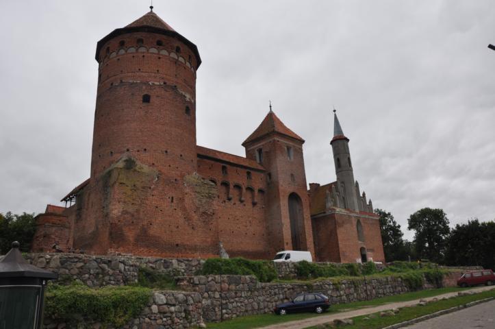 Die Burg in Reszel/Rössel